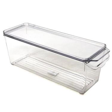 Imagem de Organizador Para Geladeira Plástico 30X10X9.5Cm - Mabel