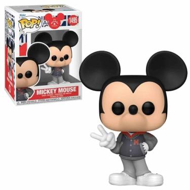 Imagem de Boneco Funko Pop! Disney - Mickey Mouse (roupa da vida real)