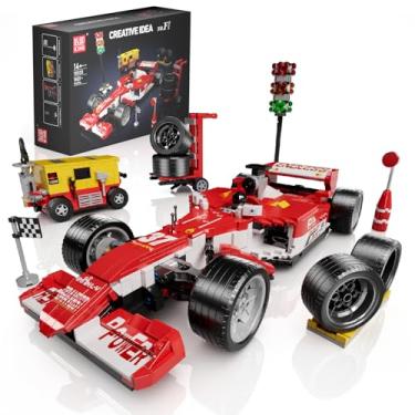 Imagem de Mould King Speed Champion Race car Building Sets, Collectible car Building Blocks. Sports car Building Kits for aults and Kids 14+