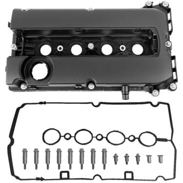 Imagem de Orceed Tampa da válvula do motor, adequada para Chevy Cruze 2010-2016, Sonic 2012-2018, Trax 2013-2020, Aveo 2009-2011, Aveo5 2009-2011, L4 1.6L 1.8L, com gaxeta, parafuso, sem tampa de óleo, OE 555