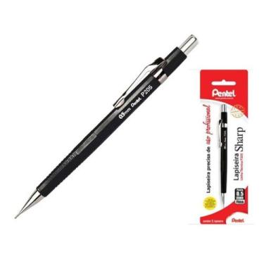 Imagem de Lapiseira 0.5 mm Técnica Sharp Preta - Blister 1un - PENTEL