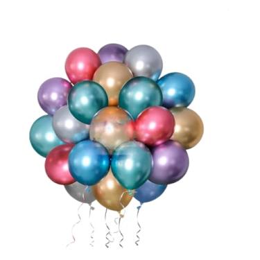 Imagem de BalõEs De Metal - DecoraçõEs Para Festas De AniversáRio, Casamentos E Eventos(25,Coloridos)