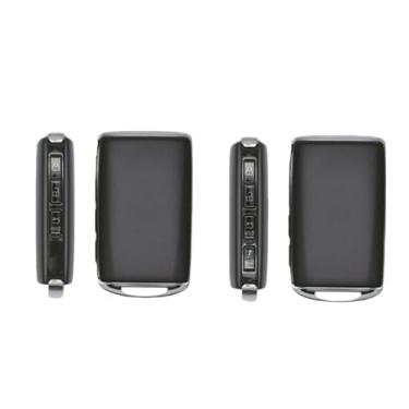 Imagem de Capa de couro genuíno para chave de carro, compatível com mazda cx5 cx 5 3 cx30 cx9 2019 2020 2021, chaveiros com 4 botões, proteção remota(Brown(4 button))