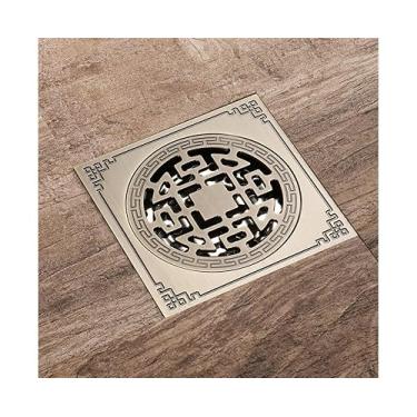 Imagem de Odor Bloqueio do Desaguador de Canaleta Chuveiro Aço Inoxidável 304 com Final Brilhado Design Inclinação Ajuste Fácil Grade Removível Inserção Telha I