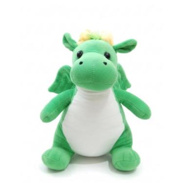 Imagem de Pelúcia Dragão Fofo 26cm Brinquedo de Pelúcia Macia para Crianças Presente Infantil (Verde)