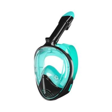 Imagem de Máscara De Snorkel Para Adultos Com Visão Panorâmica Em Silicone, Másc