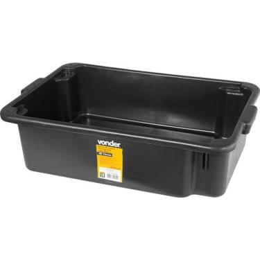 Imagem de Caixa Plástica Retangular para Massa de 40 litros - 3315400000 - VONDER