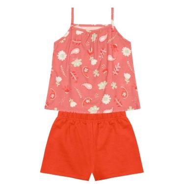 Imagem de Conjunto infantil menina floral Brandili