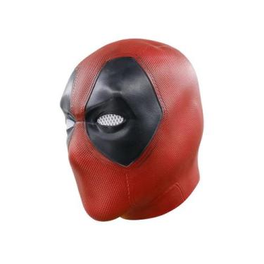 Imagem de Halloween Cosplay Deadpools Mask Headgear Latex para adultos - yiweisa