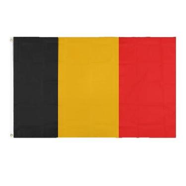 Imagem de Bandeira da Bélgica Nacional 150x90cm Poliéster - yiweisai