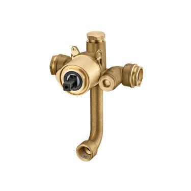 Imagem de Base Monocomando Para Ducha Higiênica Docol 545900 1-2" E 3-4" Cobre