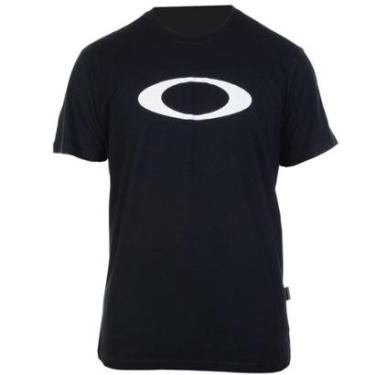 Imagem de Camiseta Oakley Ellipse Tee Blackout-Masculino