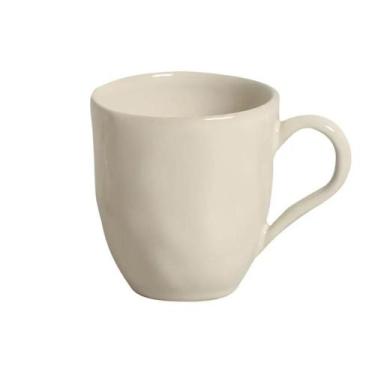 Imagem de Caneca De Cerâmica Orgânico Clay Off-White 273mL Porto Brasil