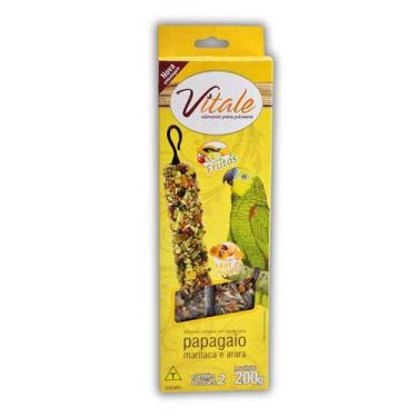 Imagem de Bastão de Sementes e Frutas para Papagaio (200g) VITALE