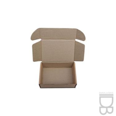 Imagem de Kit 50 Caixa de Papelão 17x11x5,5 cm Para Envio Mailer box - IDB Embal