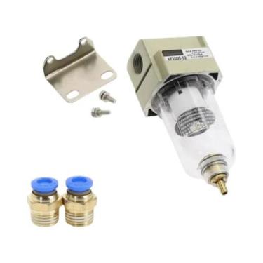 Imagem de Filtro Separador De Óleo E Água De Cobre Para Compressor De Ar 1/4, Co