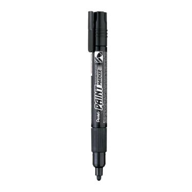 Imagem de Marcador Permanente Pentel Paint Marker com Ponta Média 2-3MM Tinta à Base de Óleo Resi...