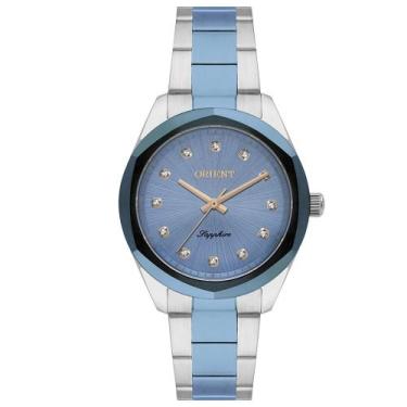 Imagem de Relógio ORIENT Eternal feminino analógico azul FTSS0138 A1SA