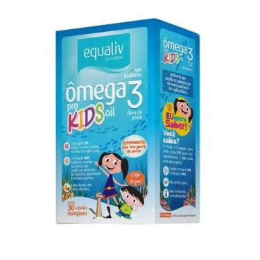 Imagem de Equaliv Ômega 3 Pro Kids Oil 30 Cápsulas Mástigaveis - ALTHAIA