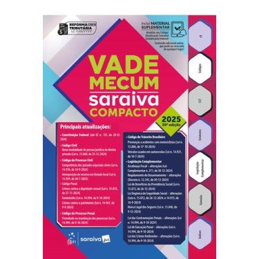 Imagem de Livro - Vade Mecum-Compacto - 30ª Edição 2025