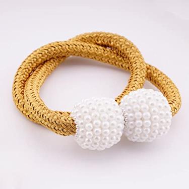 Imagem de pacote de prendedor de cortina magnético prendedor de cortina prendedor de fivela de bola pendurada fivela de suspensão acessórios para cortina decoração de casa,04