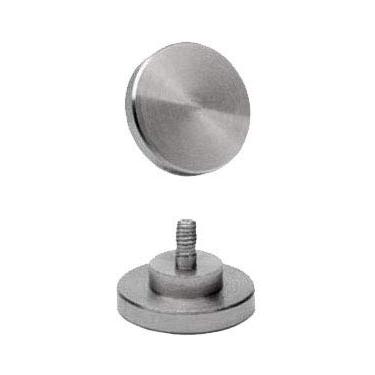 Imagem de suxing Pontos de contato planos para mostrador Indicador digital Medidor de profundidade Medidor de espessura 15mm Diâmetro M2.5 Rosca 5mm Comprimento