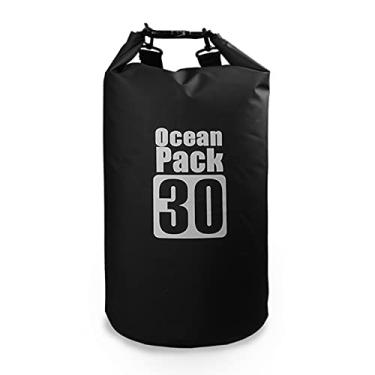 Imagem de Tingpai 10L / 15L / 20L / 30L Ao Ar Livre À Prova D 'Água Mochila Seca Saco tuante Rolo Superior Saco pa Caiaque fting Passeios de Barco Rio Trekking