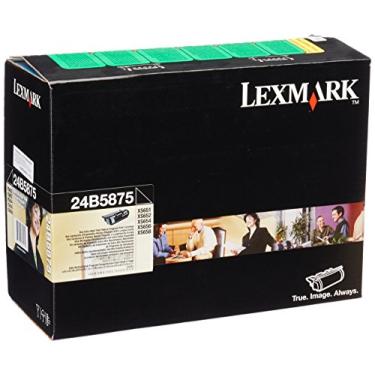 Imagem de Lexmark Cartucho de toner 24B5875 XS651 XS652 XS654 XS656 XS658 (preto) em embalagem de varejo