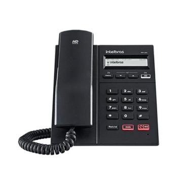 Imagem de Telefone IP Intelbras TIP 125i VOIP - POE - Protocolo SIP 2.0, Display Gráfico, Viva-voz - Preto