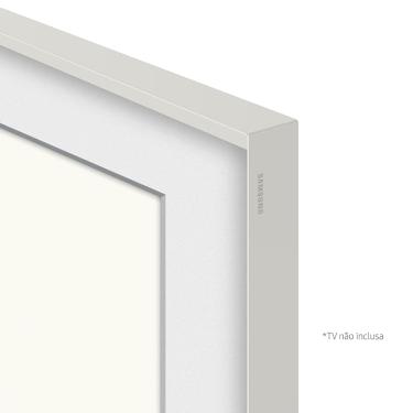 Imagem de Moldura Samsung Para Smart TV 65" The Frame 2021 Branco Estilizado