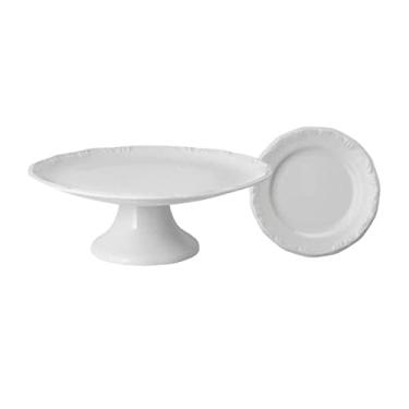 Imagem de Prato para Bolo c/pé Pomerode 27cm - Porcelana Schmidt