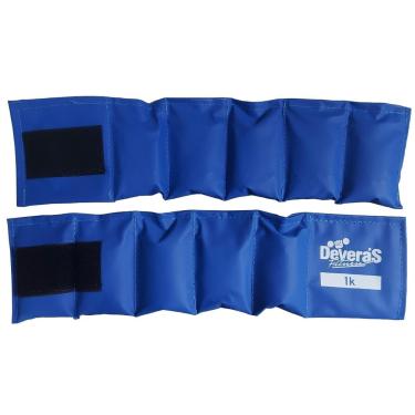 Imagem de Par de Caneleiras de Peso Para Perna 1 kg cada-Unissex