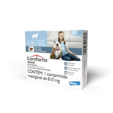 Imagem de Comfortis - Antipulgas para cães 18 a 27kg - 1 comprimido