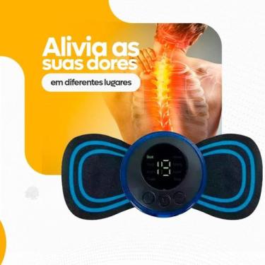 Imagem de Kit 6 Massageador Portátil Dor Pescoço Coluna Pernas Elétrico Original