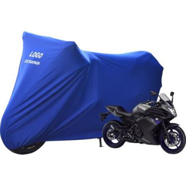 Imagem de Capa Para Cobrir Moto Yamaha XJ6 F Não Risca Pintura - Mz, Azul