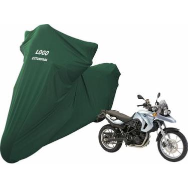 Imagem de Capa Protetora Para Cobrir Moto BMW F 650 GS De Luxo - Mz, Verde