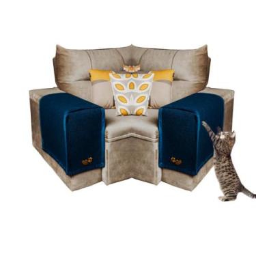 Imagem de Arranhador De Gatos e protetor De Sofa - Par - Au Au Miau Company, Azu