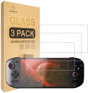 Imagem de Mr.Shield Protetor de tela compatível com o portal AYN Odin 2 [vidro temperado] [pacote com 3] [vidro japonês com dureza 9H]