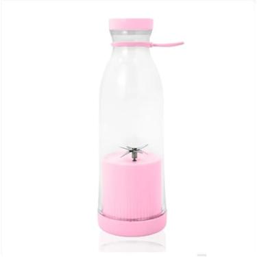 Imagem de Mini Juicer Portátil com Alça Liquidificador 400 ML (Rosa)
