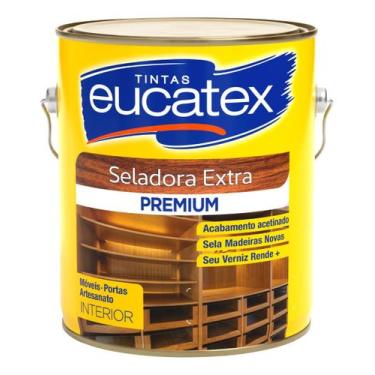 Imagem de Seladora Extra Concentrada Para Madeira Incolor 3,6l Eucatex