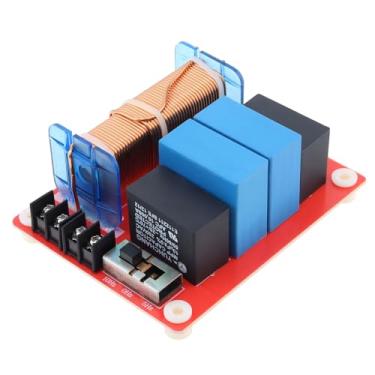 Imagem de DriSentri 4-8Ω Alto-falante de áudio HiFi Crossover 1200W Frequência ajustável Midrange alto-falantes crossover sem solda Filtro Divisor de frequência