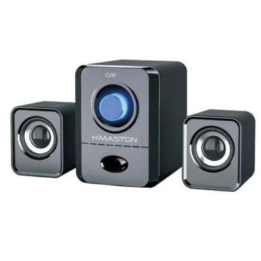 Imagem de Caixa de Som Bluetooth com Grave Forte – Ideal para PC, Notebook, Entrada USB/P2