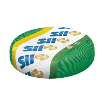 Imagem de Fio Cobre Flex Sil 750V 6mm Rolo de 100M Verde