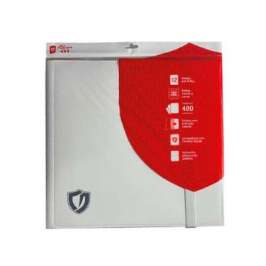 Imagem de Central Album 4x3 Branco Pasta Para Cartas Pokémon e Magic - Central D
