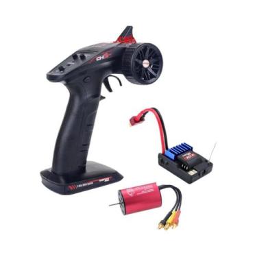 Imagem de Conjunto De Transmissor De Carro RC 2.4G À Prova d'Água Com Receptor E