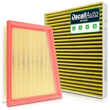 Imagem de Dacall Conjunto de filtro de ar de cabine de carbono ativado e motor adequado para Buick Envista/Encore GX(2020-2025), para Chevy Trax/Trailblazer (2021-2025), peça de substituição nº CA12814 CF11966