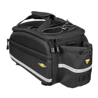 Imagem de Topeak Bolsa para porta-malas MTS TrunkBag EX 2.0 resistente à água com laterais expansíveis, fixa-se a um rack com alças, preta, Preto, 35 x 21 x 19 cm