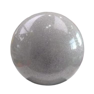 Imagem de Pegciuho Bola de Ginástica Rítmica de 15 Cm (5,91 Polegadas), Bola Pequena Profissional Multiuso para Dança, Ginástica E Uso Doméstico, Prata