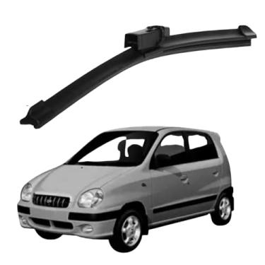 Imagem de TIGER AUTO - PALHETA PARA PARABRISA TRASEIRO EM SILICONE COMPATIVEL HY ATOS/PRIME 1998>2001 'ENCAIXE ESPECÍFICO DTL"