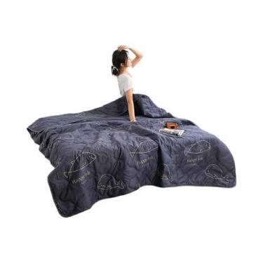 Imagem de Cobertor para sofá cobertor de inverno king size casa quente xadrez co